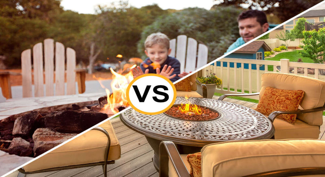 Fire Table vs. Fire Pit: A Guide to Making the Right Choice for Your Outdoor Space