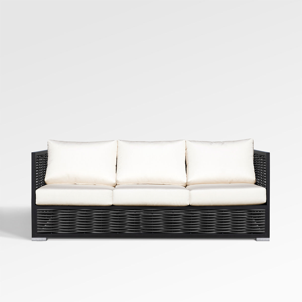 Chestnut Sofa with Sunbrella® Cushions