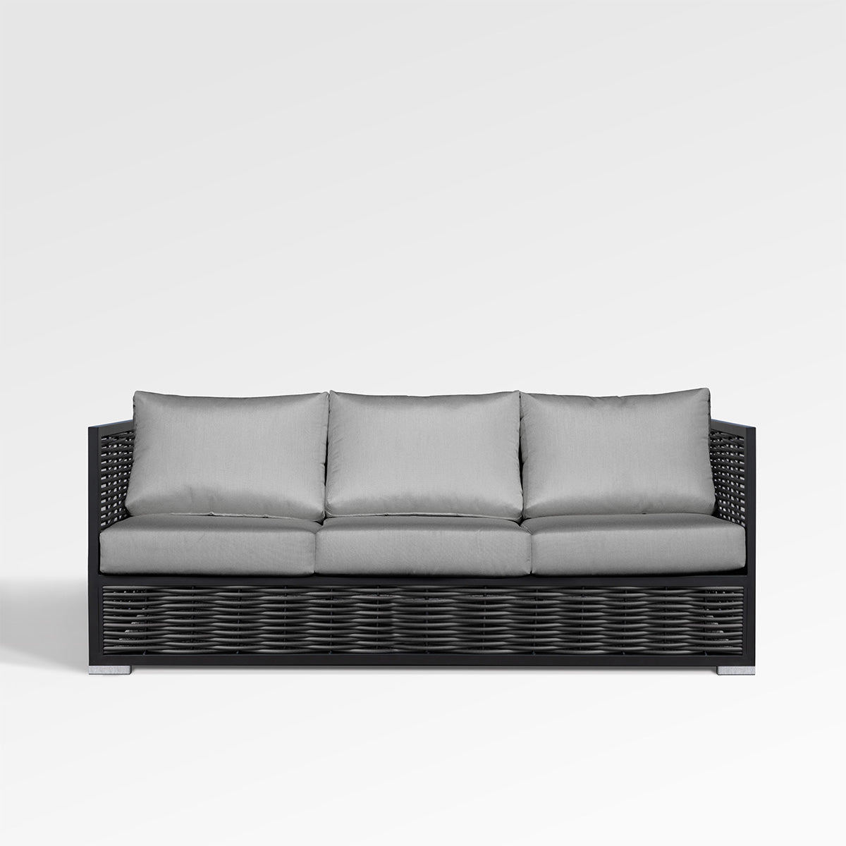 Chestnut Sofa with Sunbrella® Cushions