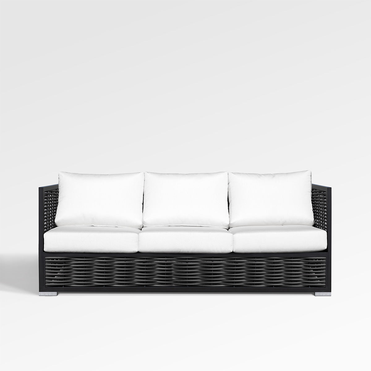 Chestnut Sofa with Sunbrella® Cushions