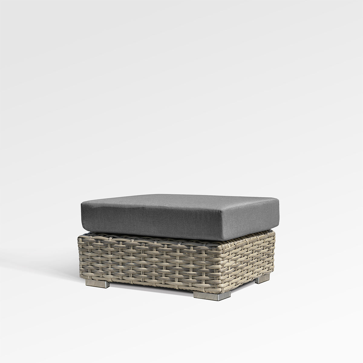 Jasmine Ottoman with Sunbrella® Cushions