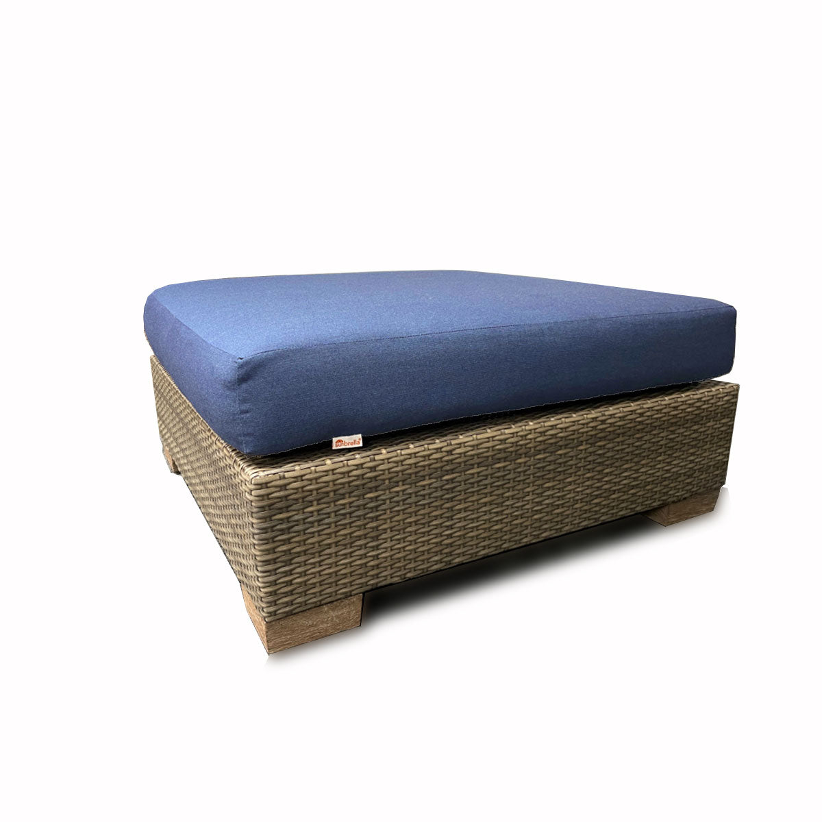 Flax Ottoman with Sunbrella® Cushion - Enclover