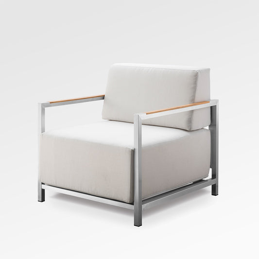 Acacia Lux Lounge Chair with Sunbrella® Cushions - Enclover