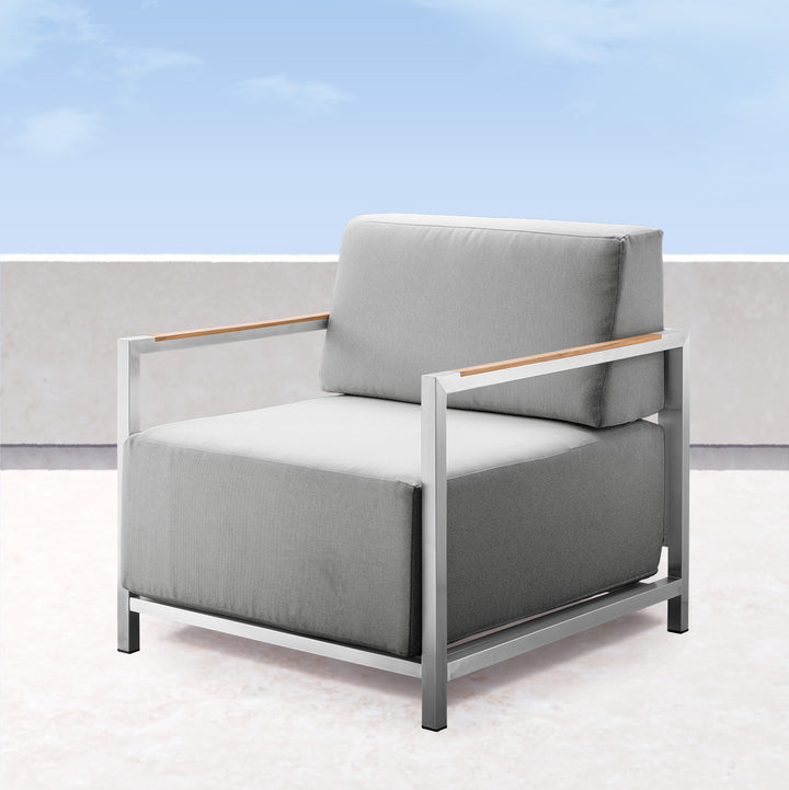 Acacia Lux Lounge Chair with Sunbrella® Cushions