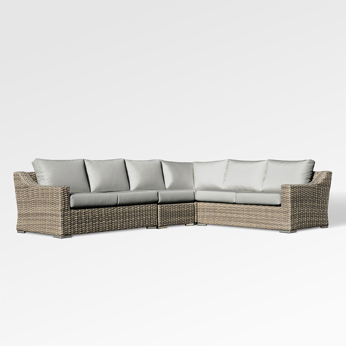 Tulip 6 Seat Sectional w/ Sunbrella® Cushion - Enclover