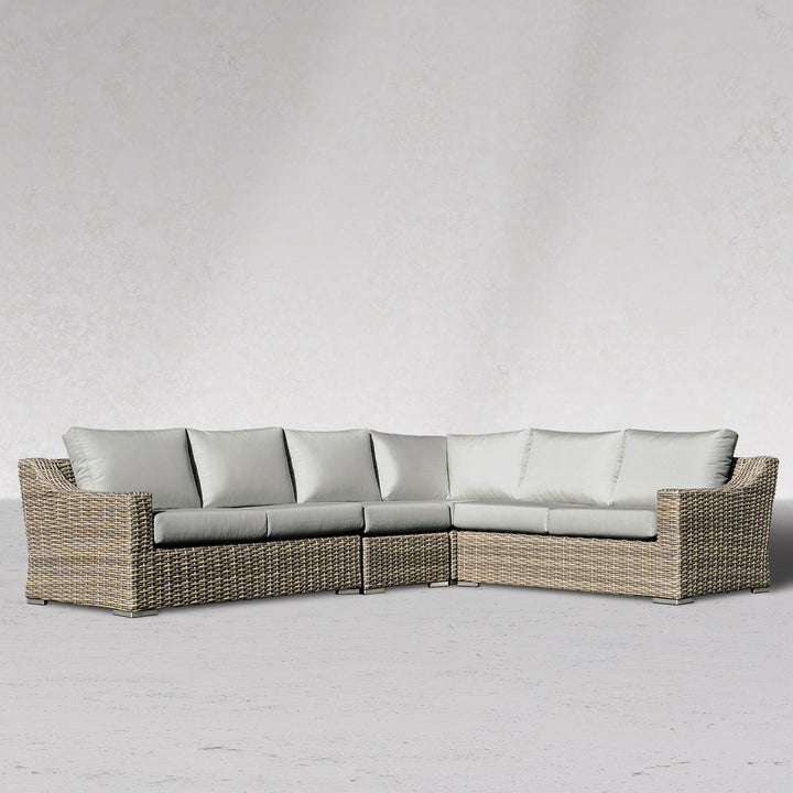 Tulip 6 Seat Sectional w/ Sunbrella® Cushion