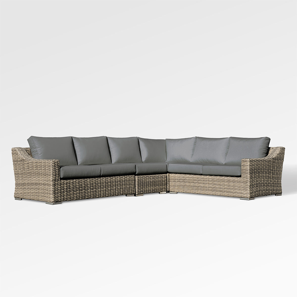 Tulip 6 Seat Sectional w/ Sunbrella® Cushion - Enclover