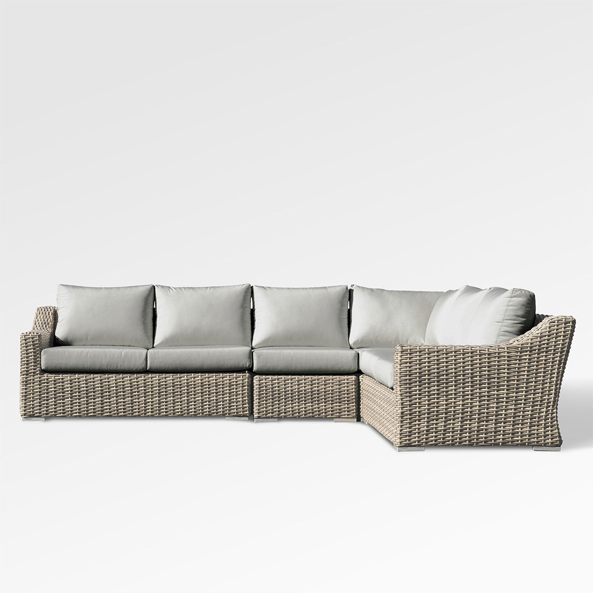 Tulip 6 Seat Sectional w/ Sunbrella® Cushion - Enclover