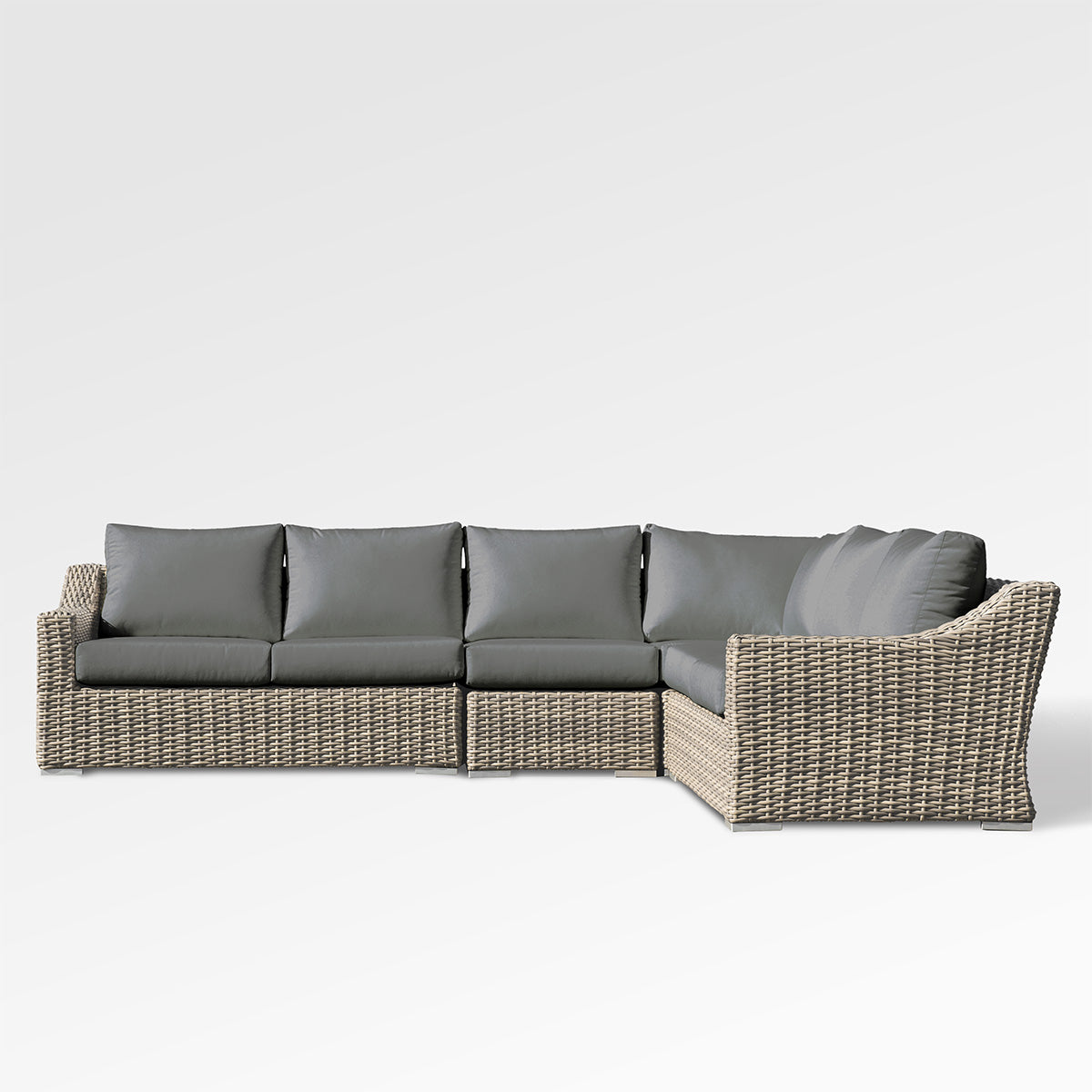 Tulip 6 Seat Sectional w/ Sunbrella® Cushion - Enclover