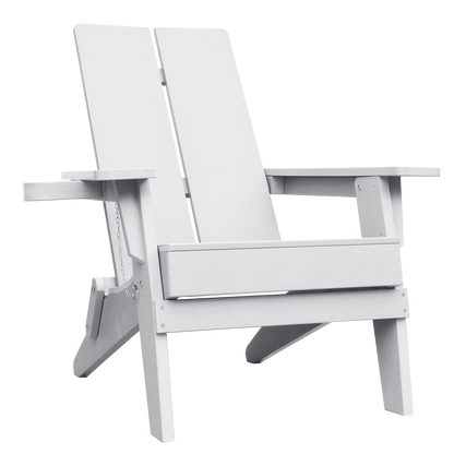 Modern 2 Panels Folding Adirondack Chair