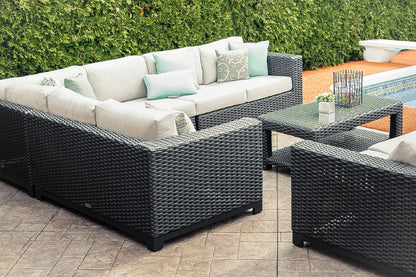 Trillium 6‑Seat Sectional with Sunbrella® Cushions