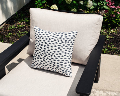 Hazelnut Black Polymer Sofa with Sunbrella® Cushion