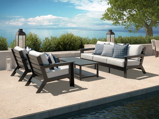 Hickory Sofa Set with Sunbrella® Cushion