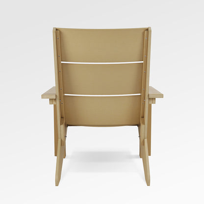 Modern 3-Panel Polymer Muskoka Chair