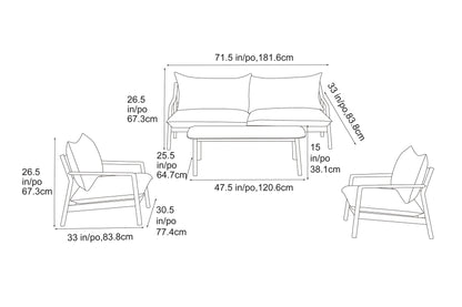 Monti Sofa Set