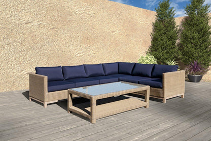 Olive 6 Seat Sectional w/ Sunbrella® Cushion - Enclover