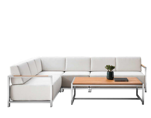 Acacia Lux Sectional with Sunbrella® Cushions - Enclover