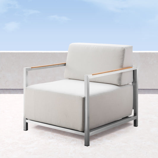 Acacia Lux Lounge Chair with Sunbrella® Cushions - Enclover