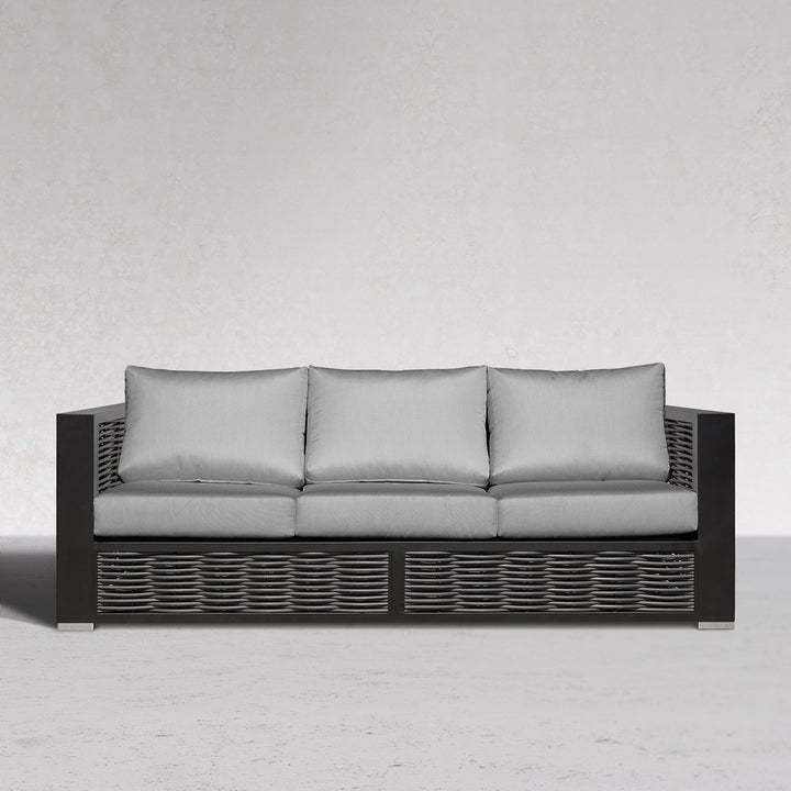 Chestnut LUX Sofa with Sunbrella® Cushion