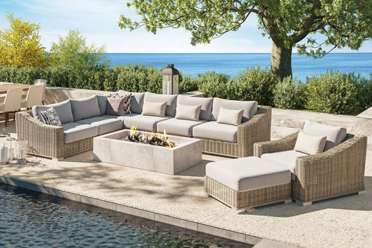 Cosmos Sectional with Sunbrella® Cushion - Enclover
