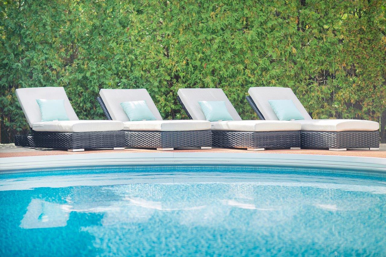 Trillium Chaise Lounge w/ Sunbrella® Cushion - Enclover