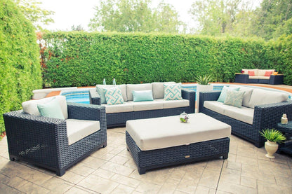 Trillium Ottoman w/ Sunbrella® Cushion - Enclover