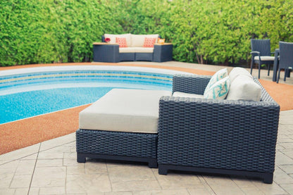 Trillium Ottoman w/ Sunbrella® Cushion - Enclover