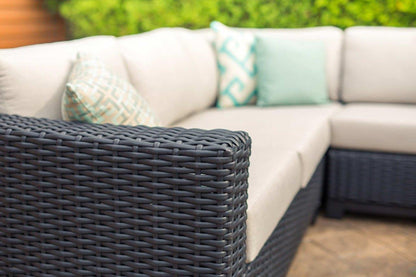 Trillium 6 Seat Sectional w/ Sunbrella® Cushion - Enclover