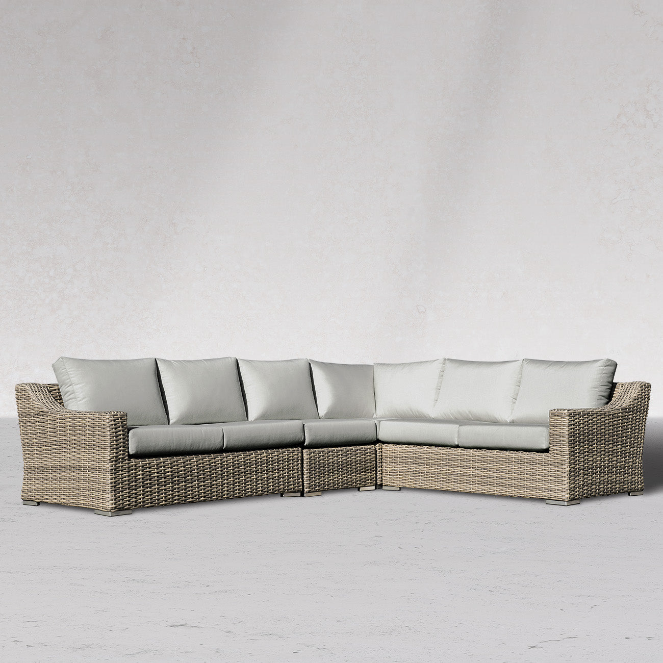 Tulip 6 Seat Sectional w/ Sunbrella® Cushion - Enclover