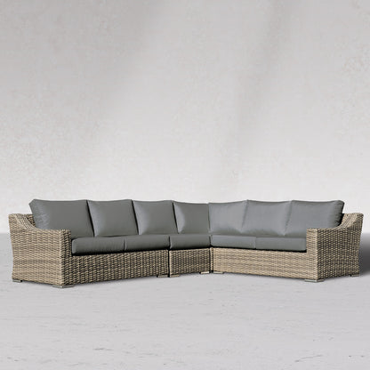 Tulip 6 Seat Sectional w/ Sunbrella® Cushion - Enclover