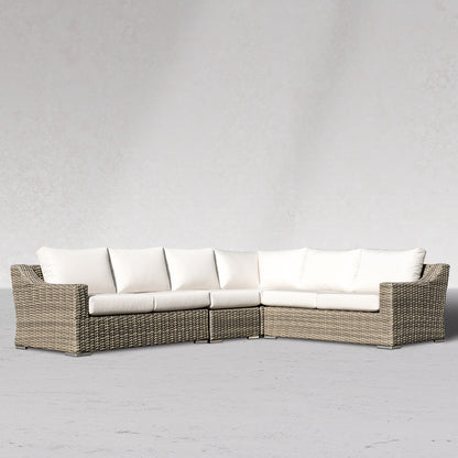 Tulip 6 Seat Sectional w/ Sunbrella® Cushion - Enclover