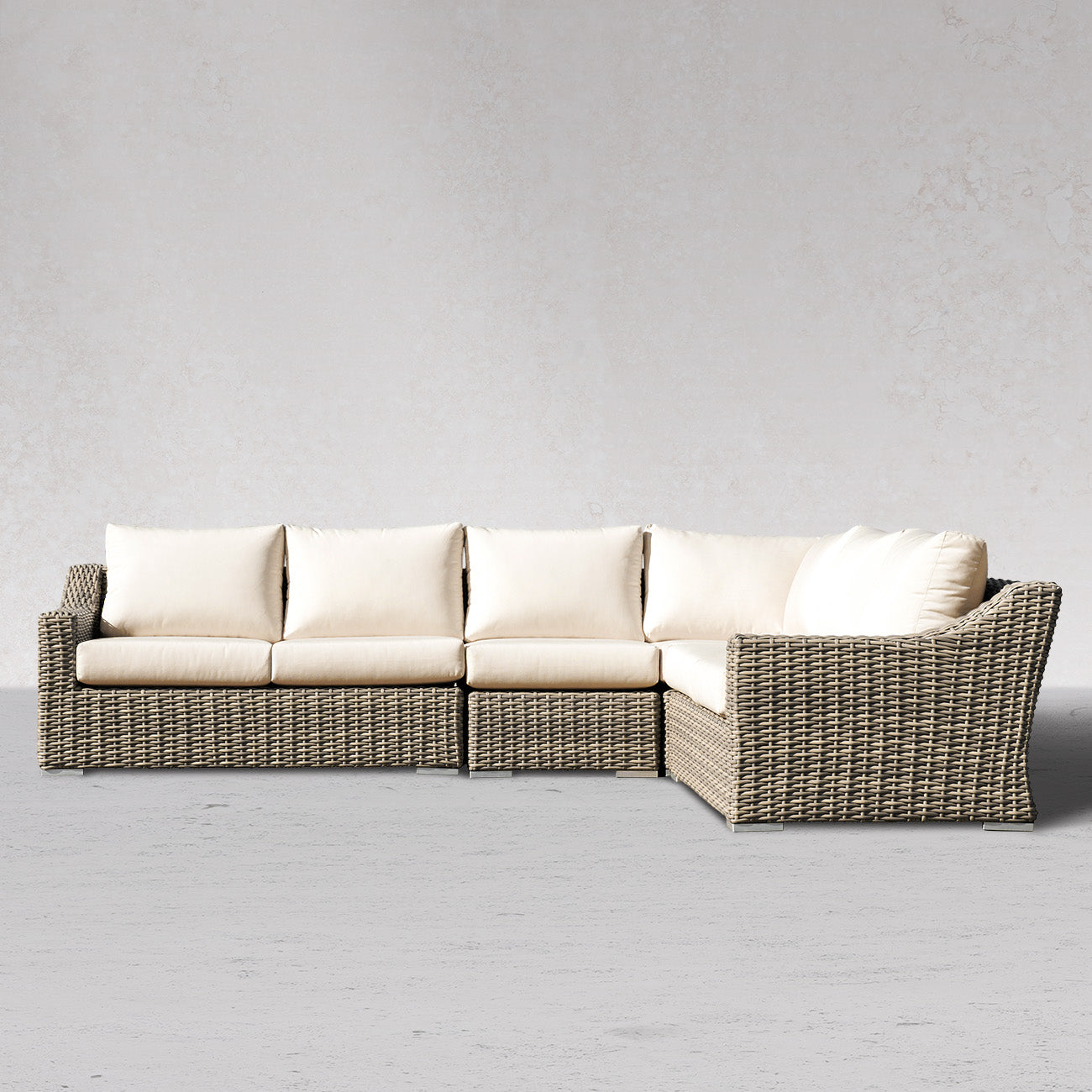 Tulip 6 Seat Sectional w/ Sunbrella® Cushion - Enclover