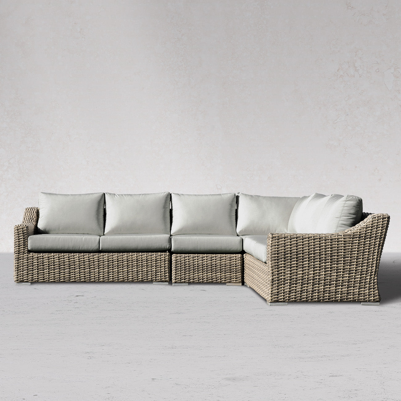 Tulip 6 Seat Sectional w/ Sunbrella® Cushion - Enclover