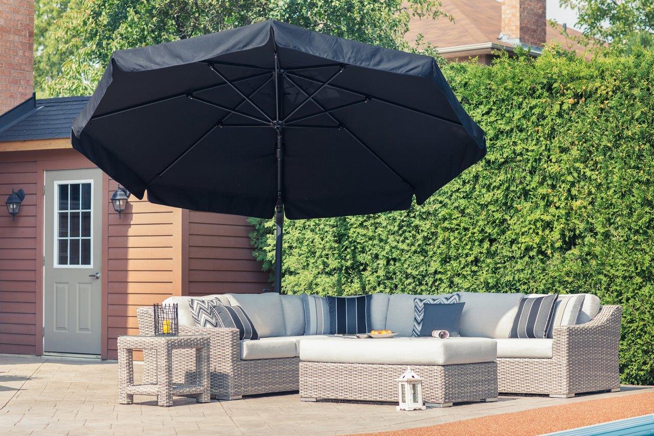 Tulip 6 Seat Sectional w/ Sunbrella® Cushion - Enclover