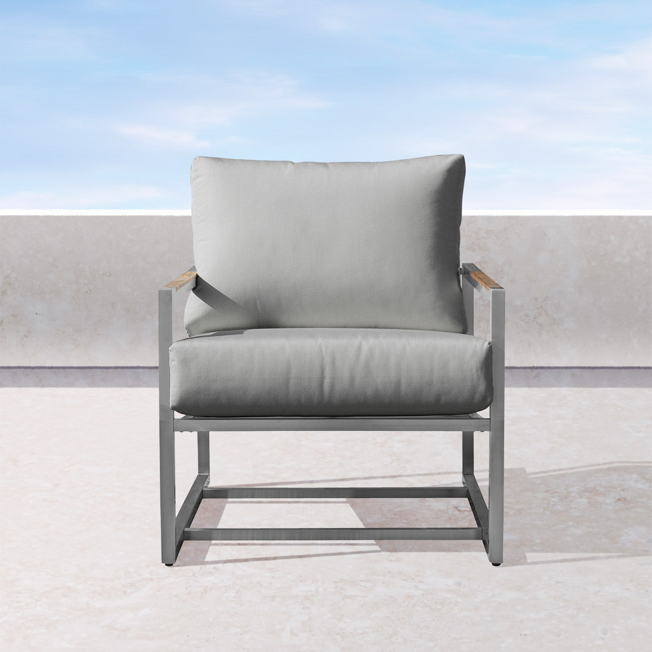 Acacia Lounge Chair with Sunbrella® Cushions - Enclover