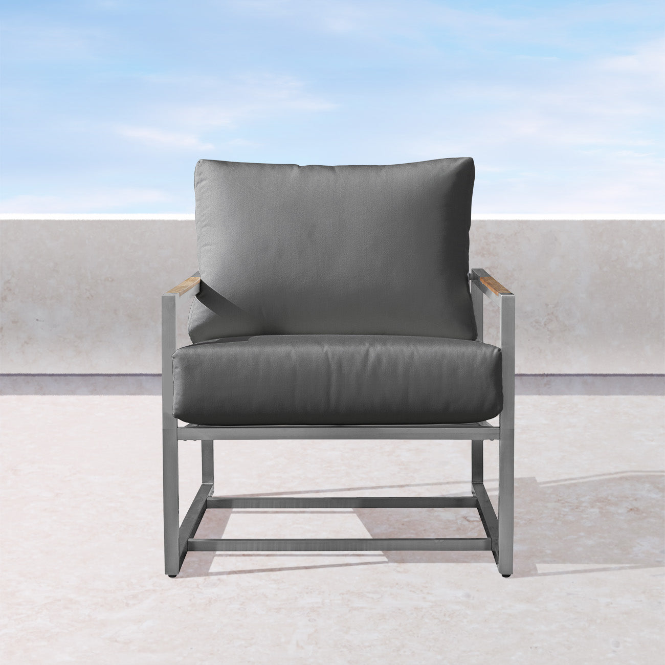 Acacia Lounge Chair with Sunbrella® Cushions - Enclover