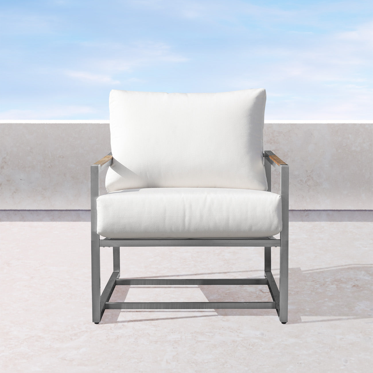 Acacia Lounge Chair with Sunbrella® Cushions - Enclover