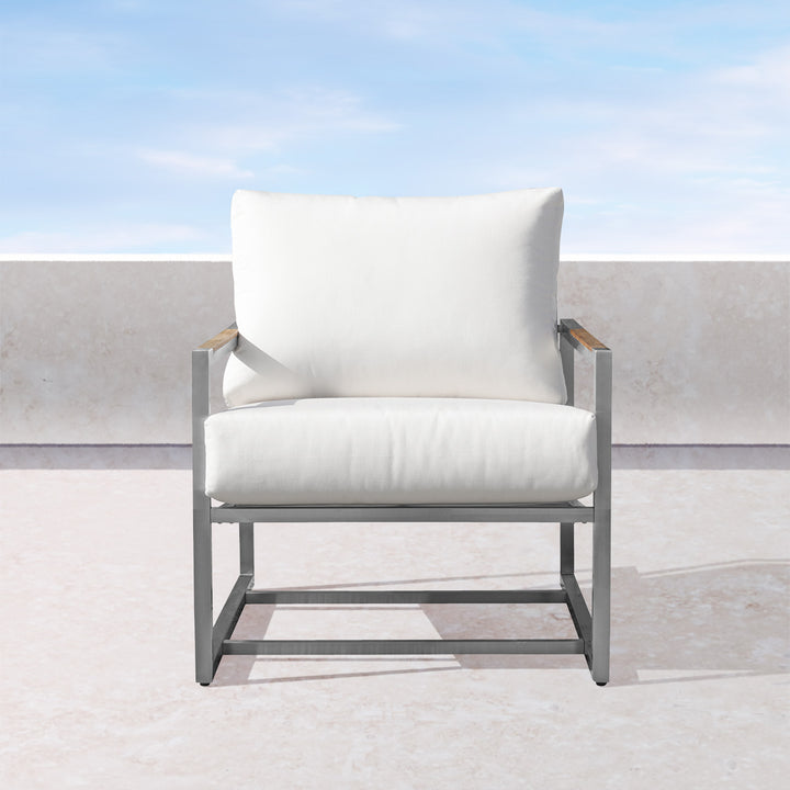 Acacia Lounge Chair with Sunbrella® Cushions