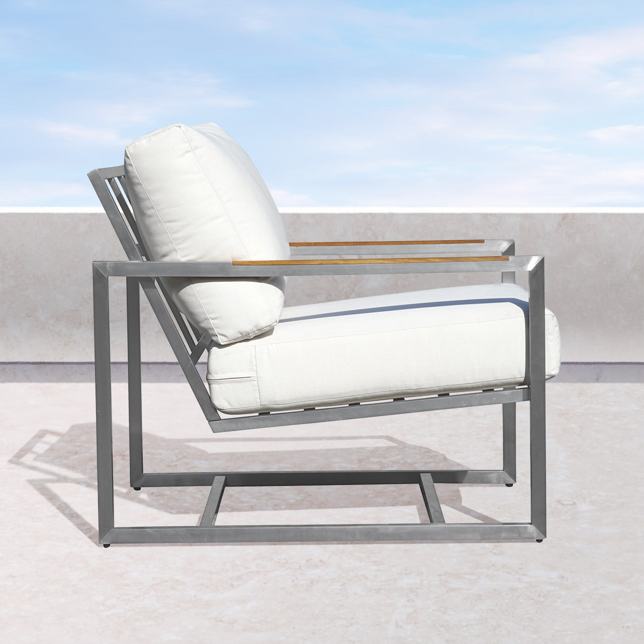 Acacia Lounge Chair with Sunbrella® Cushions - Enclover