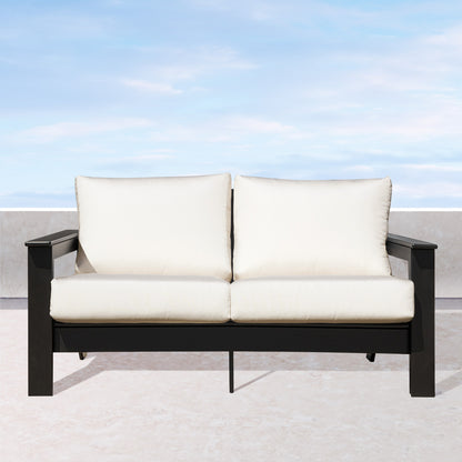 Hickory Loveseat with Sunbrella® Cushion - Enclover