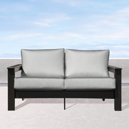 Hickory Loveseat with Sunbrella® Cushion - Enclover