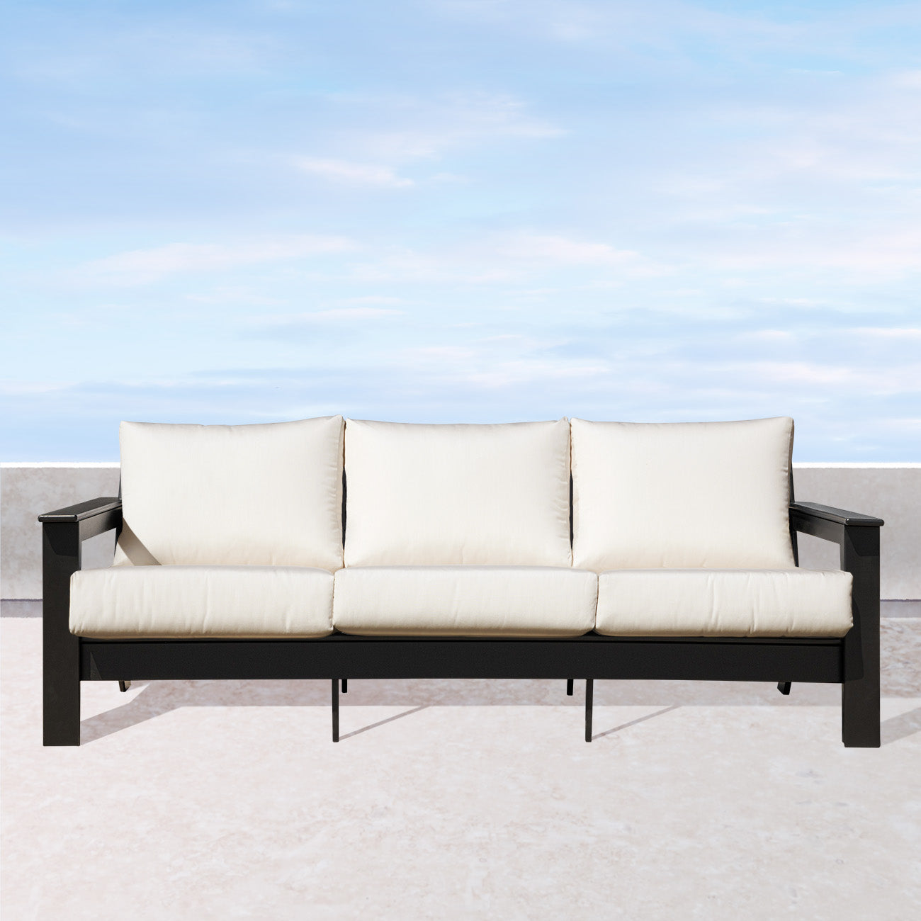 Hickory Sofa with Sunbrella® Cushion - Enclover