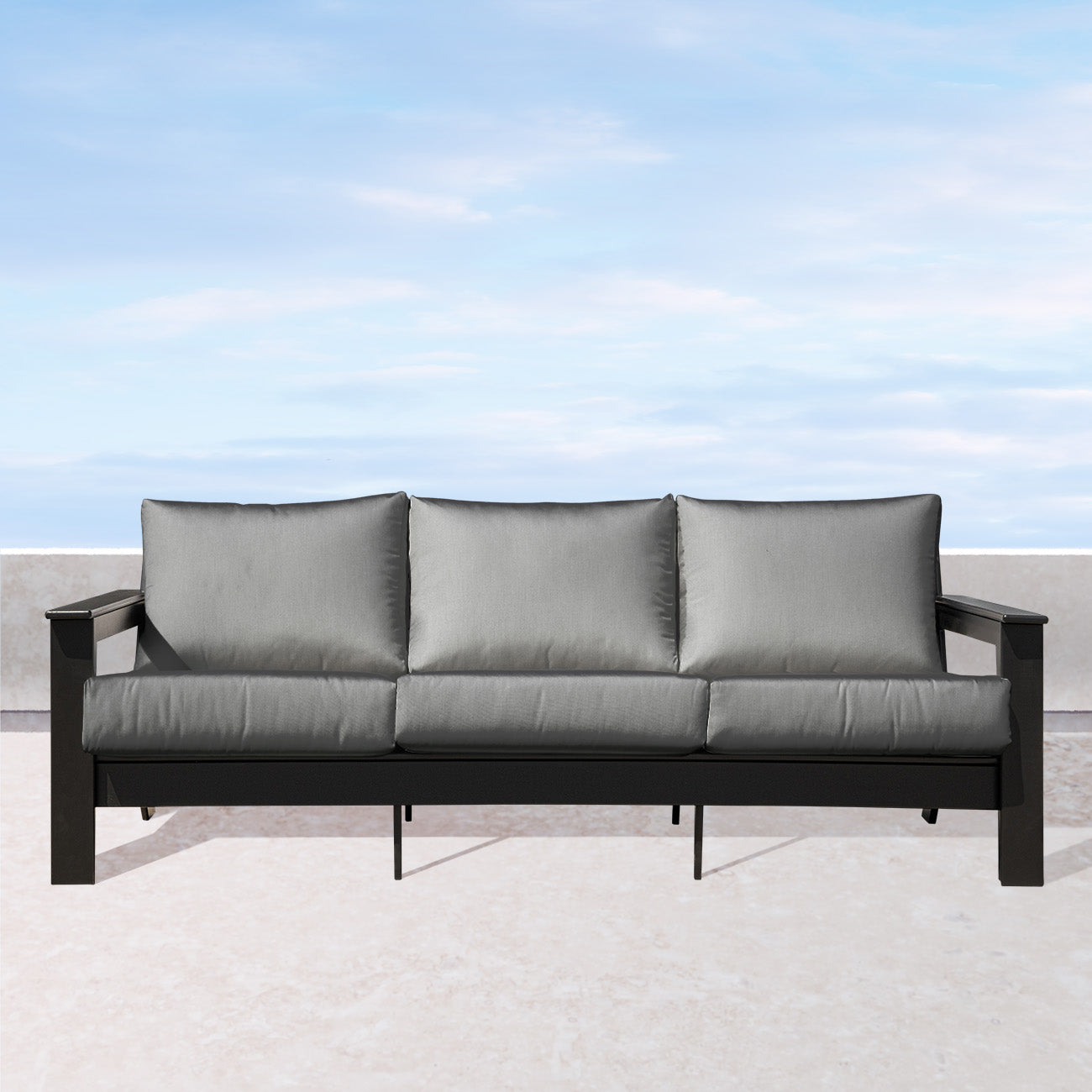 Hickory Sofa with Sunbrella® Cushion - Enclover